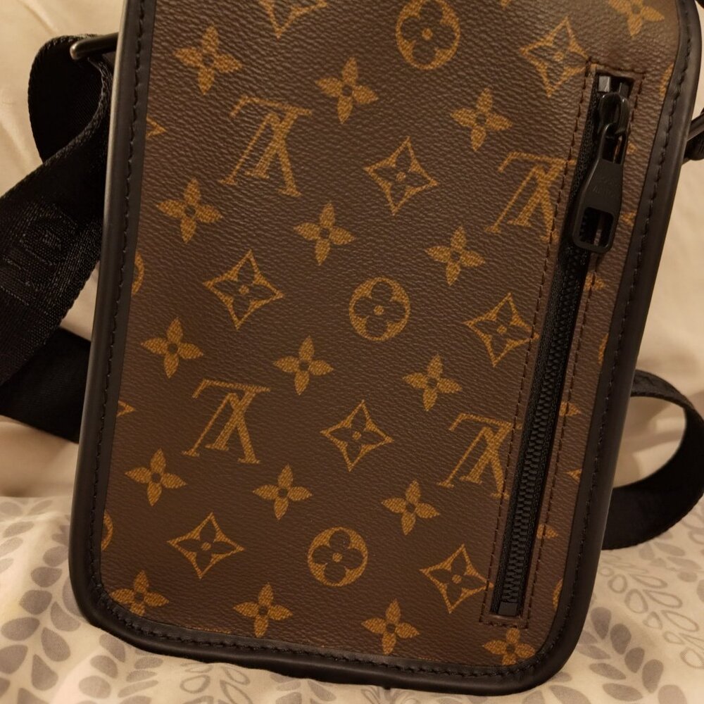 Louis Vuitton Archy Messenger Bag Macassar Monogram Canvas PM - Picture 6 of 11